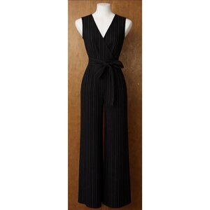 Emma & Michelle Black & Grey Jumpsuit Size 12